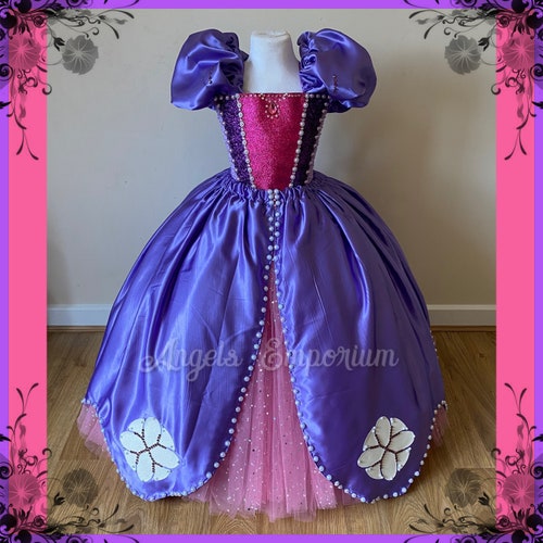Sofia Dress / Disney Princess Dress Inspired Sofia the First Etsy