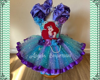 Traje de tutú de cumpleaños de Stitch y Angel, traje de cumpleaños