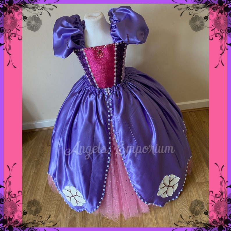 Luxury Sofia The First Inspired Tutu Dress Lilac Princess | Etsy