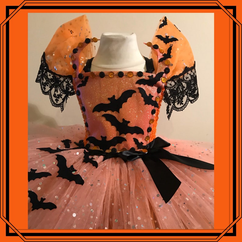 The Bat Princess Halloween Costume Tutu Dress Ball Gown Party Etsy