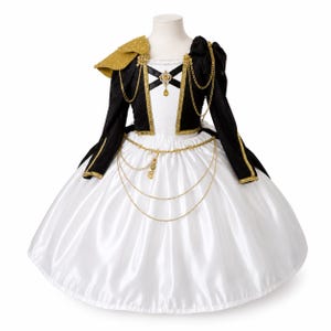 Deluxe Kpop Demon Hunters Rumi Golden Stage Outfit Tutuklänning Halloweenkostym Festklänning Lyxig Beställning