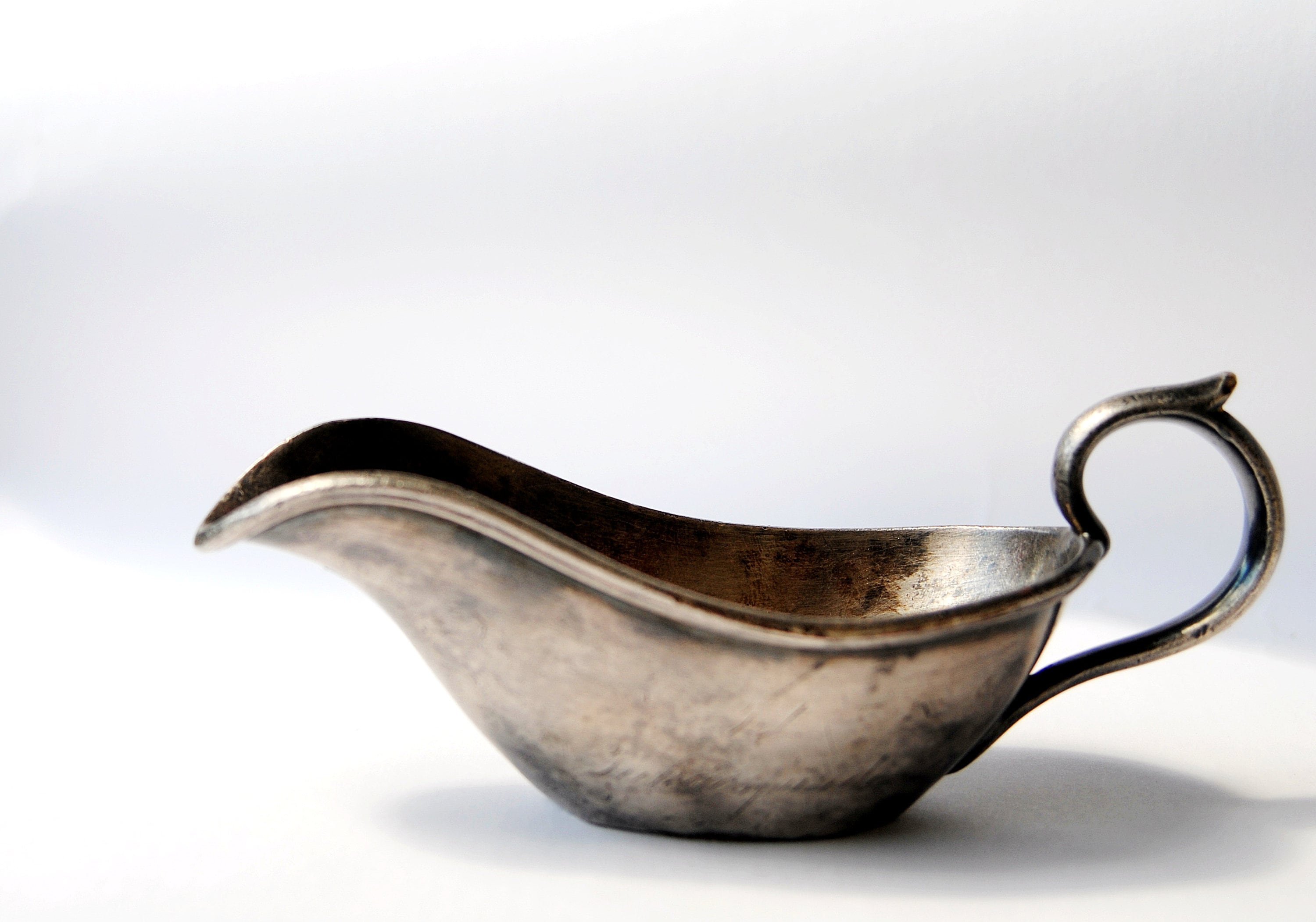 Krupp Art Berndorf Hotel Silver, Silver Creamer Antique rarity silver plated creamer, 1900 antique