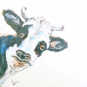 Cow, Cow Art, Cow art Print, Country Chic, Cows, , Farm Art, Farmhouse Decor Country Decor, Rural Art