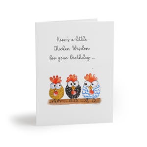 Humorvolle Huhn Geburtstagskarte, meistverkaufte Huhn Geburtstagskarte, Huhn Mama Karte, Huhn Liebeskarte, Geburtstagskarte, lustige Geburtstagskarte
