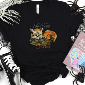 Camisa Stay Clever Fox, camiseta Fox, regalo Fox Lover, cumpleaños de Fox, gran regalo de boleta de calificaciones, regalo de maestro, regalo de enfermera, regalo de nuevo graduado, regalo de nuevo trabajo