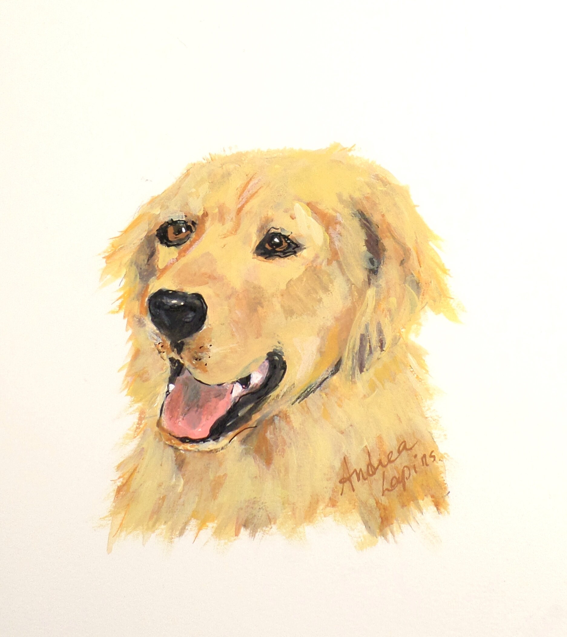 Pet Portraits Pet Memorial Painting Black Cat From Photo Etsy