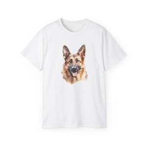 German Shepherd T Shirt, German Shepherd Summe Tee, Dog Lover T Shirt, Dog Lover Gift, German Shepherd Owner T Shirt, Gift for Mom, Gift Dad