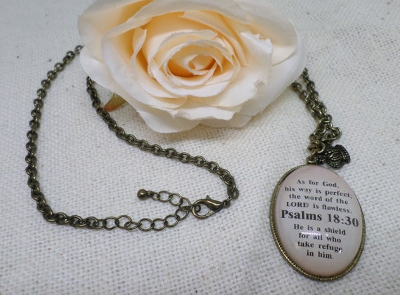 Inspirational Vintage Pendant, Spiritual Gift,  L… - image 3