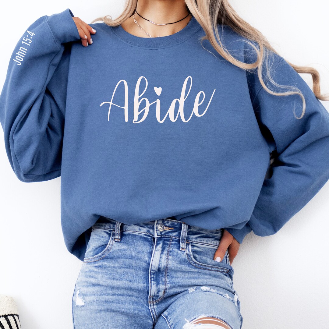 T-shirt 'Abide Definition' - Coupe Classique, Manches Courtes - Imprimé Durable - Taille S à XXL