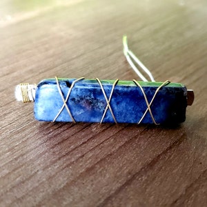 Single Stone Crystal Barrette- 30+ Gemstones to Choose From!