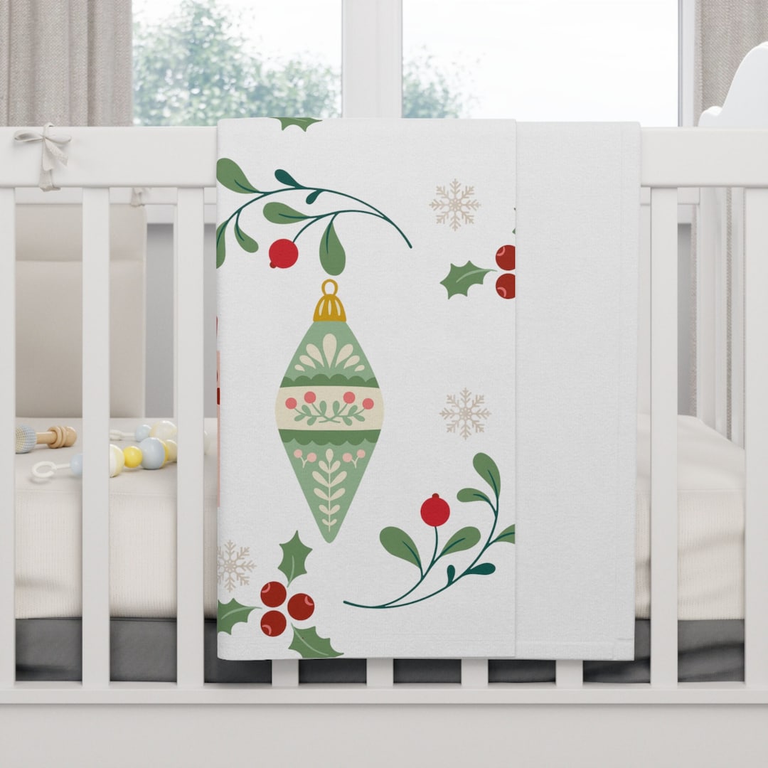 Christmas, Baby Blanket, Toddler Blanket, Fleece, Cozy, Warm, Winter