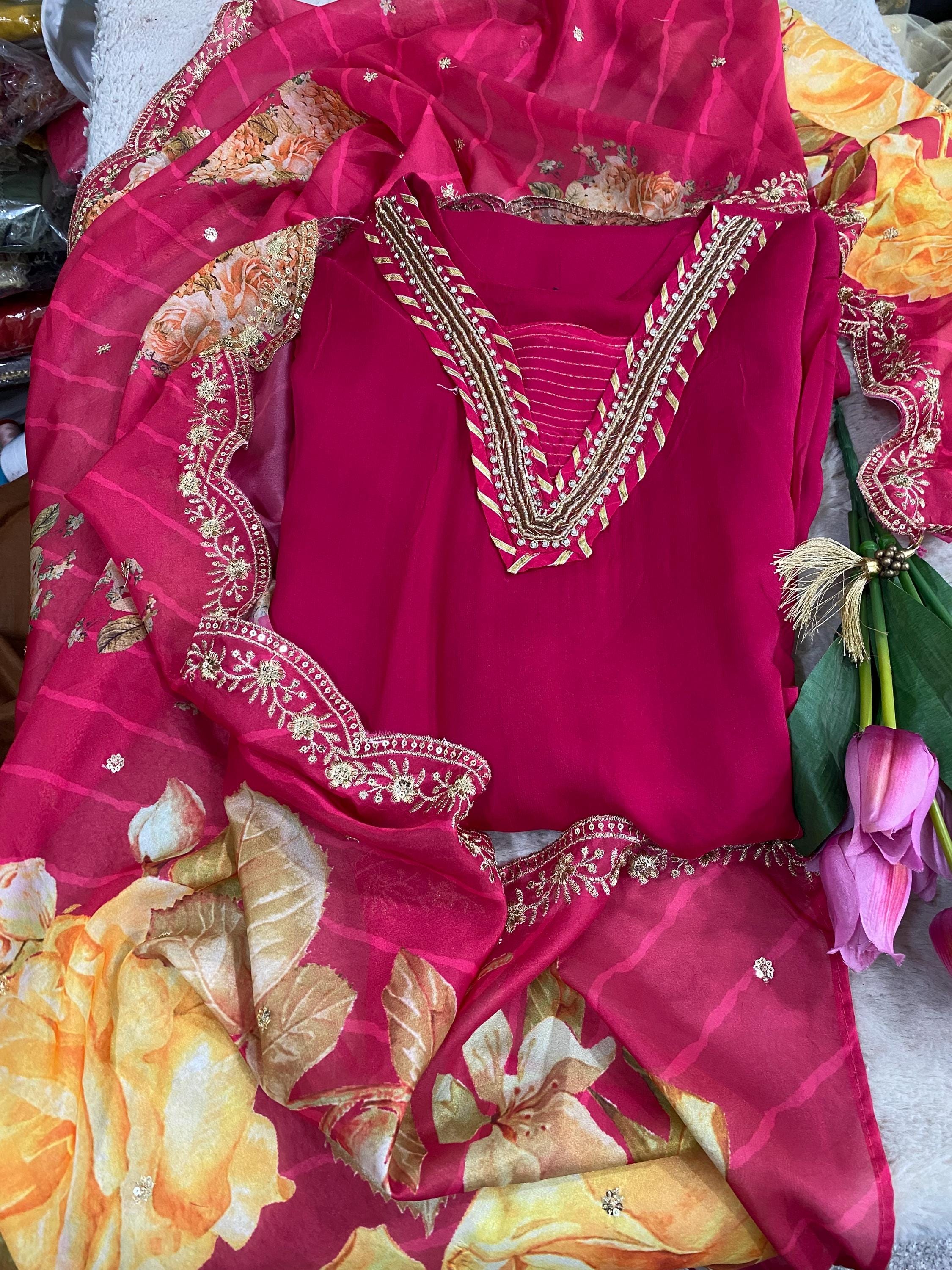 Buy CHANDERKASH Pure Cotton Free Size Patiyala Salwar/Dhoti