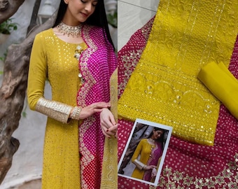 Latest Pakistani dresses Punjabi Suit Chikankari kurta Salwar Suit women wear Kurti Pant Set formal indian outfit