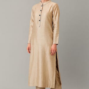 Raw silk kurta women Palazzo suits salwar kameez set simple wedding dress