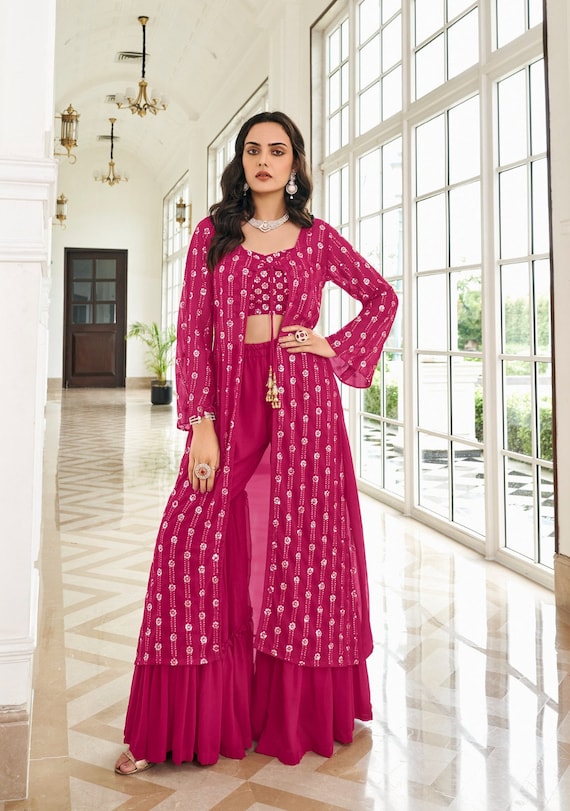 Buy Punjabi Sharara Suits For Women Online – Koskii