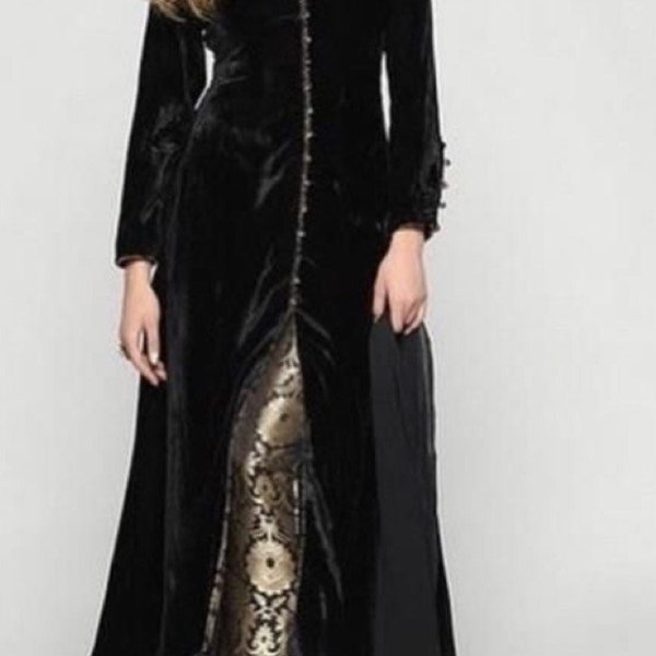 Pakistani dresses custom brocade Pants Velvet kurta for Woman