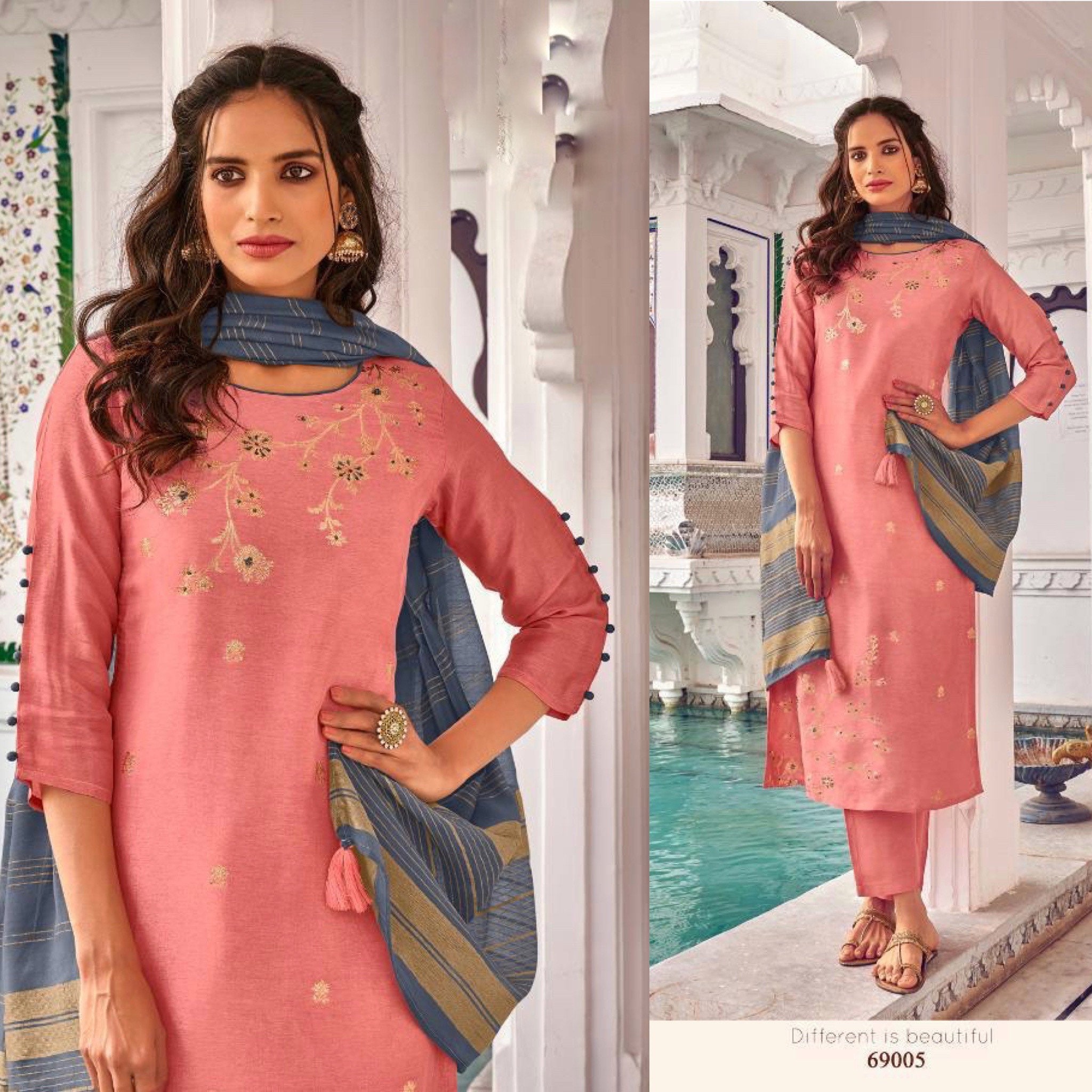 Readymade salwar kameez Dupatta punjabi stitched ladies suit | Etsy