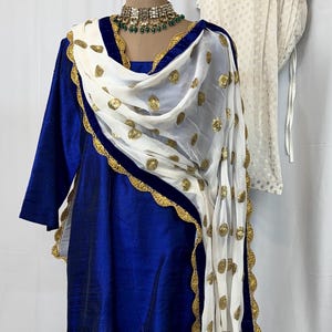 Buy White Punjabi Salwar Kameez Online for Women in USA Buy White Punjabi Salwar Kameez Online for Women in USA