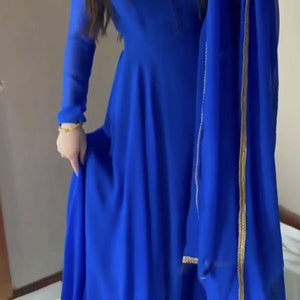 Buy Blue 1920s Dress Online In India -  India