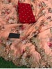 Organza saree/zari bead border/Indian sarees/custom made blouse ethnic sari/women wedding Designer sarees Pakistani cloths