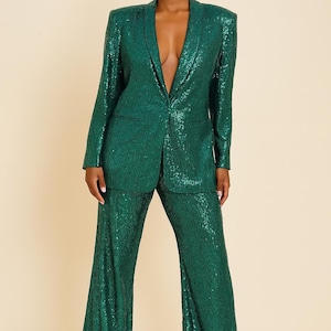 green sequin blazer dress Green Sequin Mini Dress