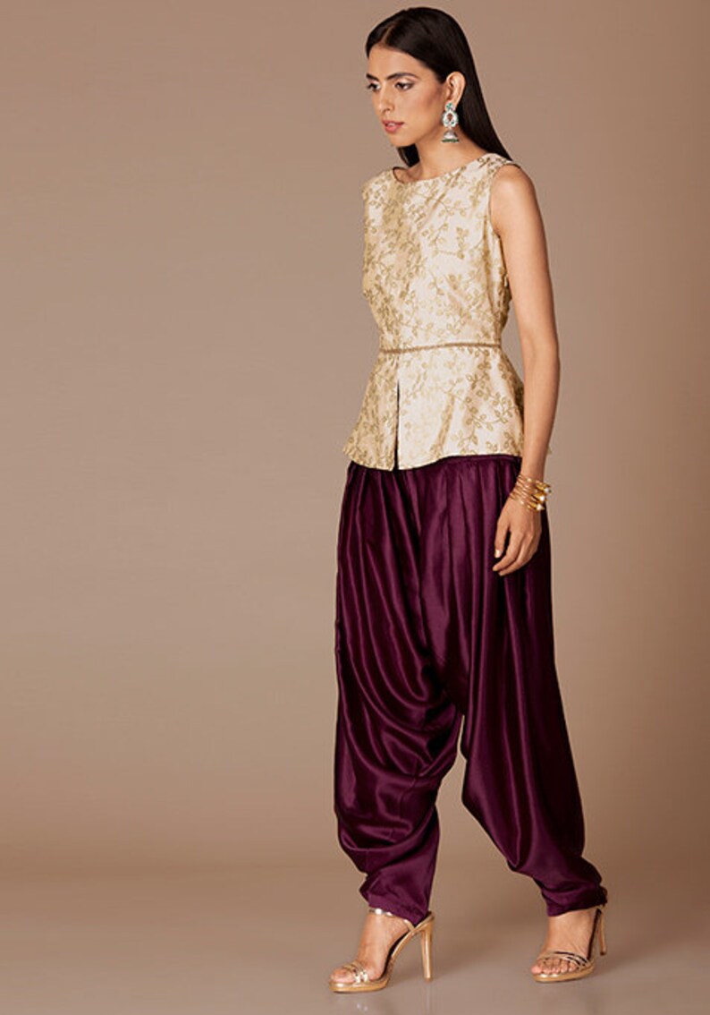 satin punjabi suits
