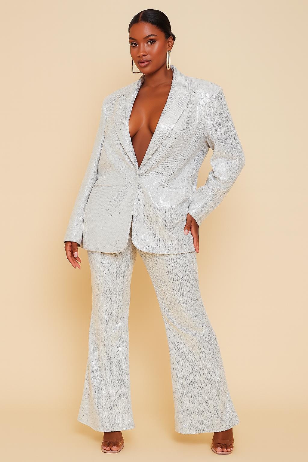 Sequin Pant Suit