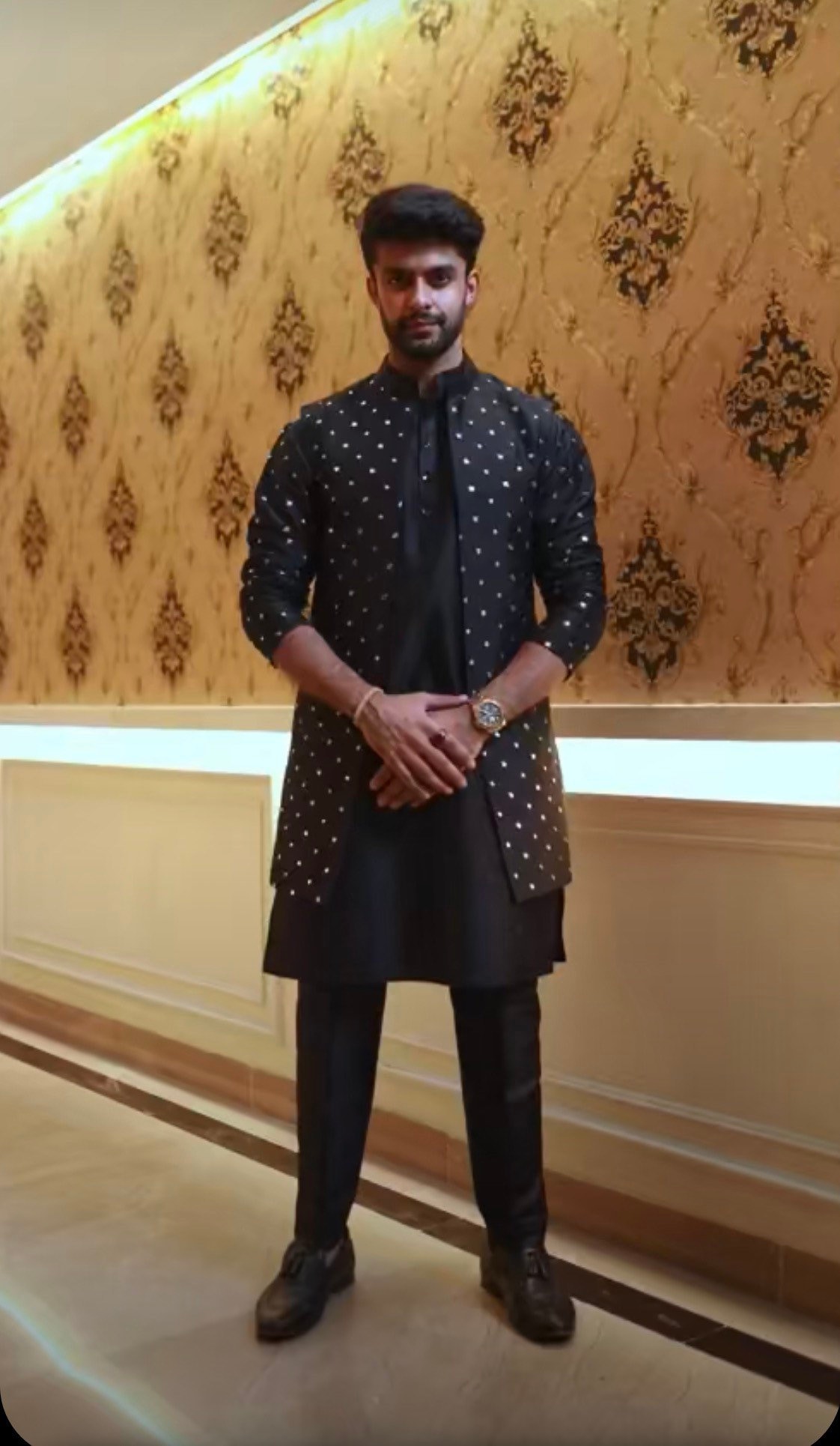 Buy Black Punjabi Kurta Pajama In India At Best Prices Online | Tata CLiQ