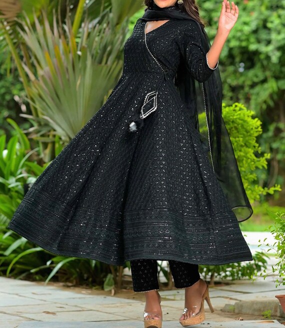 Anarkali Salwar Kameez Ethnic Readymade 