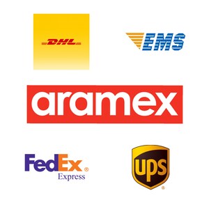 FedEx / UPS / DHL Express / Aramex Express / EMS Envio para todo o mundo, prazo de entrega - 3 a 7 dias aproximadamente, 100% rastreável, envio muito rápido