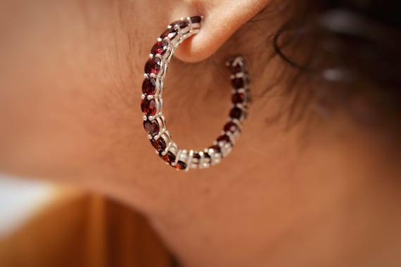 Quality Gold 10k Fancy Small Hoop Earrings 10ER116 - Getzow Jewelers
