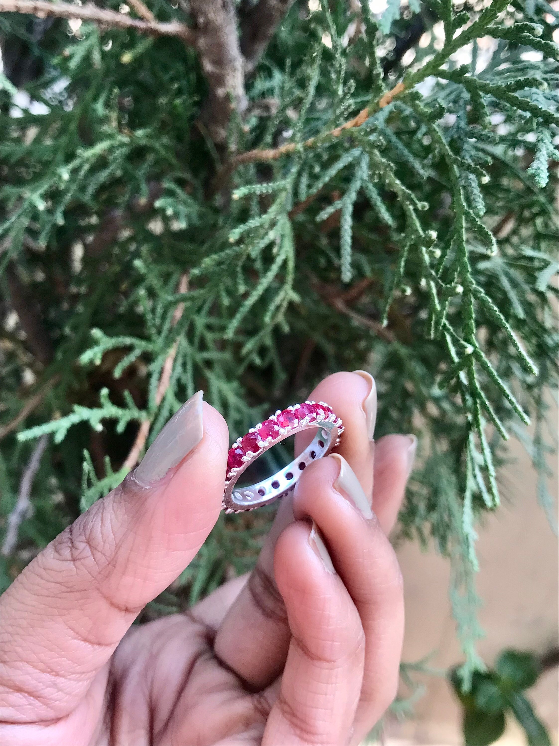 Chrome hearts sale ruby ring