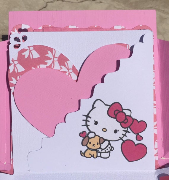 Hello Kitty Exploding Box With Stickers