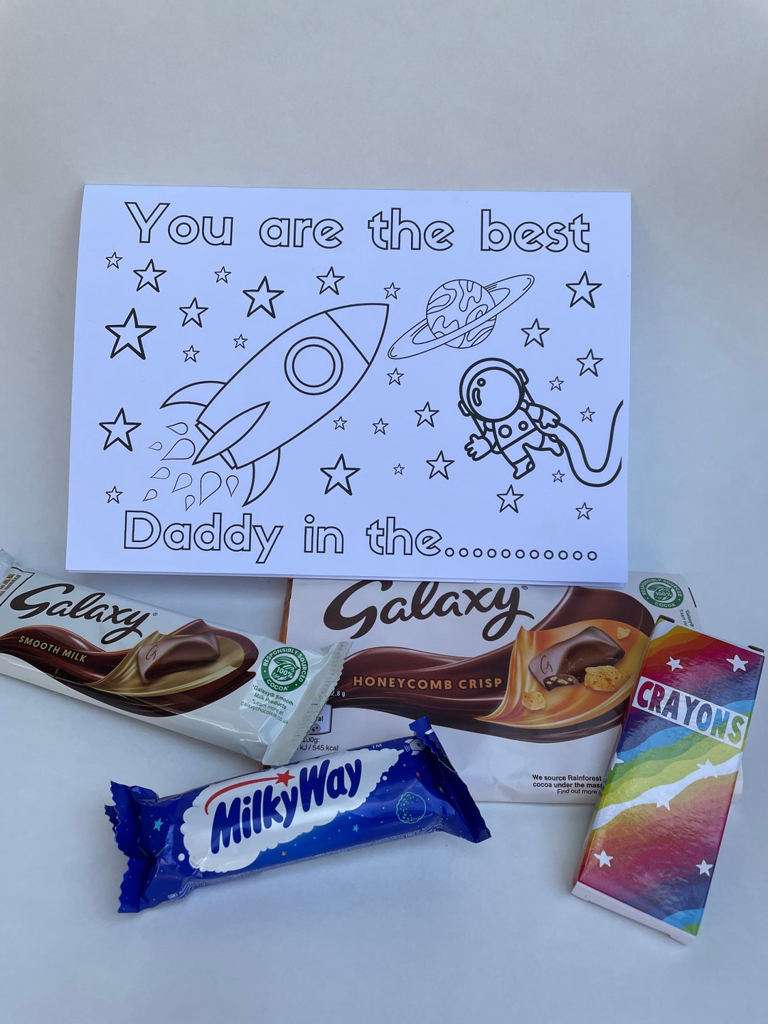 Best Daddy Printable Card Etsy