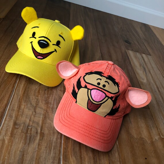 Pooh and Tigger Character Hats | Etsy 
