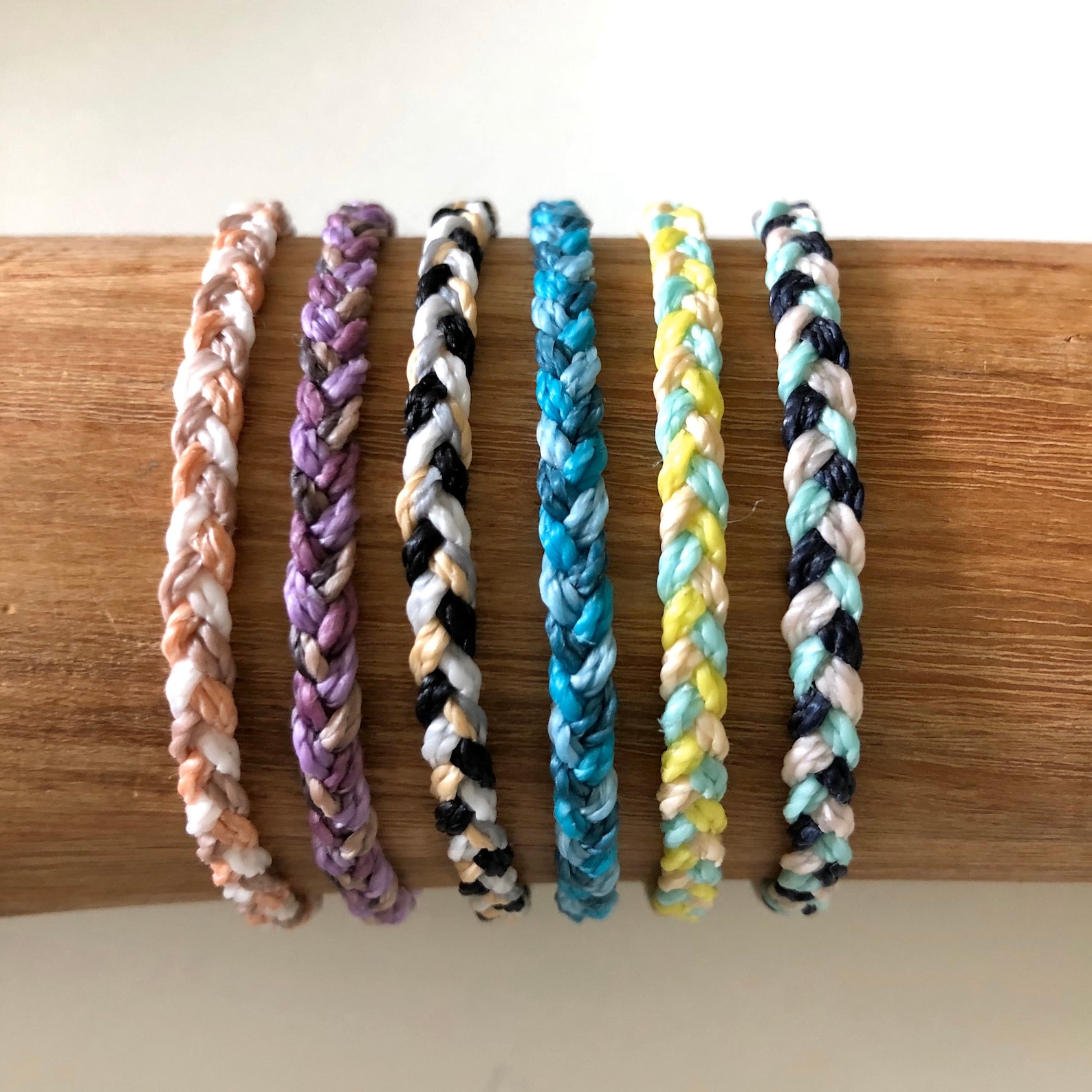 Mini Braided Bracelet or Anklet // Waterproof Bracelet - Etsy