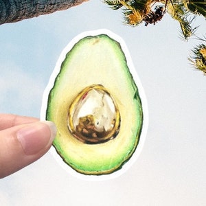 SALE Avocado Sticker WATERPROOF image 1