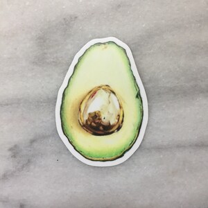 SALE Avocado Sticker WATERPROOF image 4
