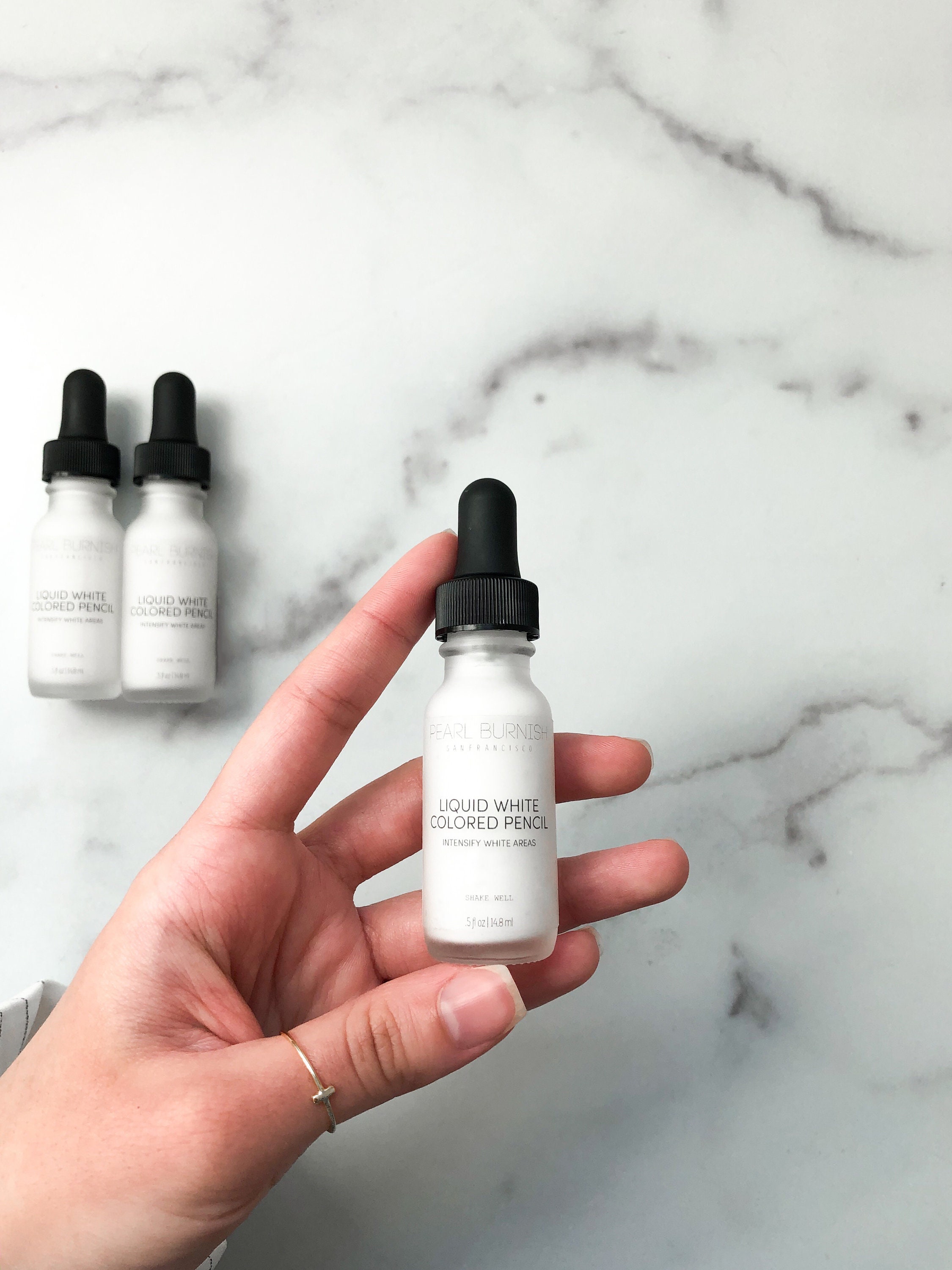 Liquid WHITE Colored Pencil for Highlights by Pearl Burnish® Etsy