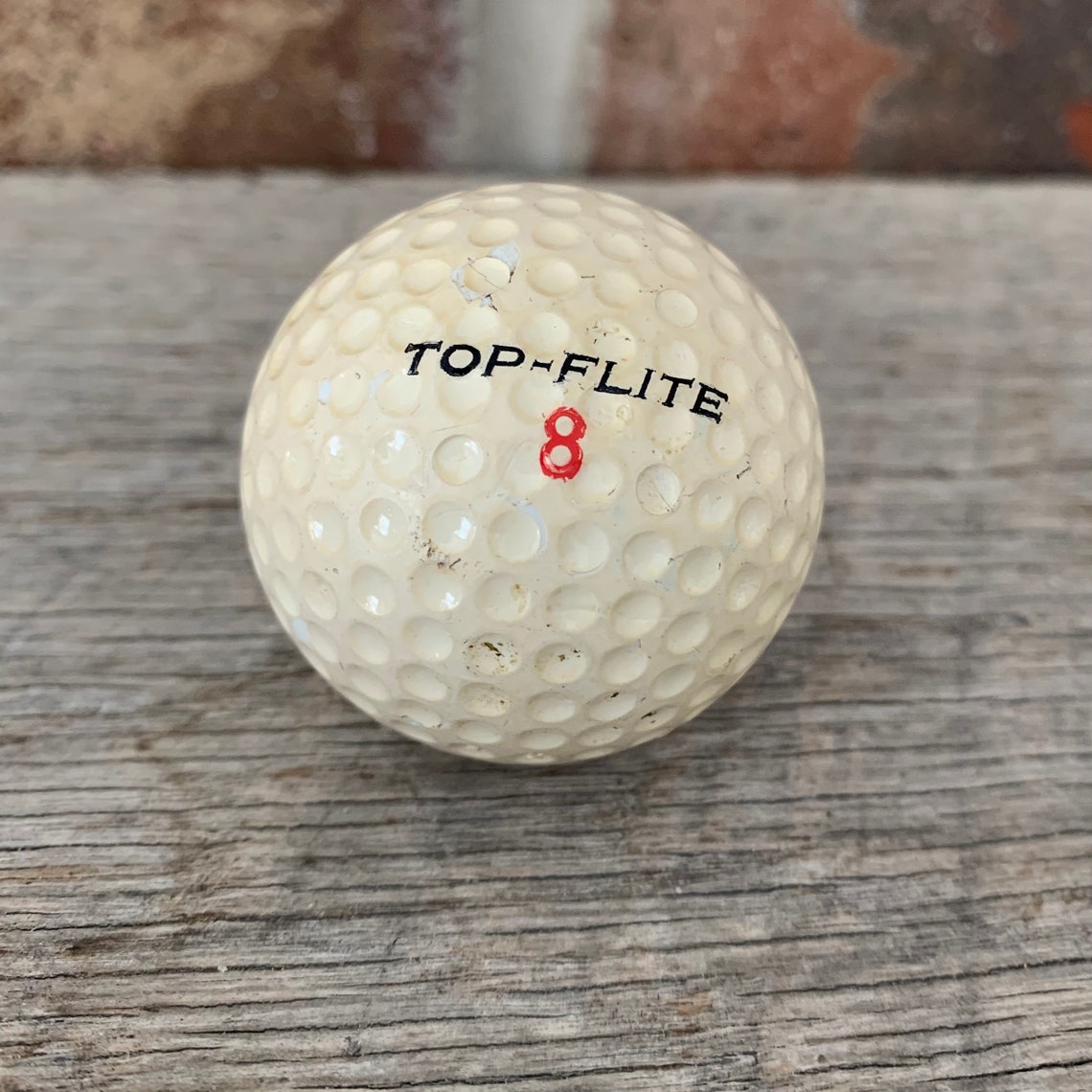 Vintage Spalding Top Flite 8 Golf Ball. VG/EXC Etsy