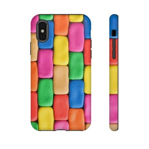 Rainbow Bricks Phone Case: Impact Resistant, Dual Layer image 7