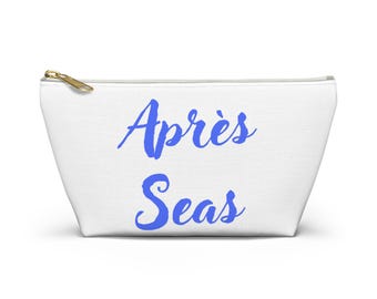 Accessory Pouch w T-bottom, cosmetics, travel, electronics accessories, misc...