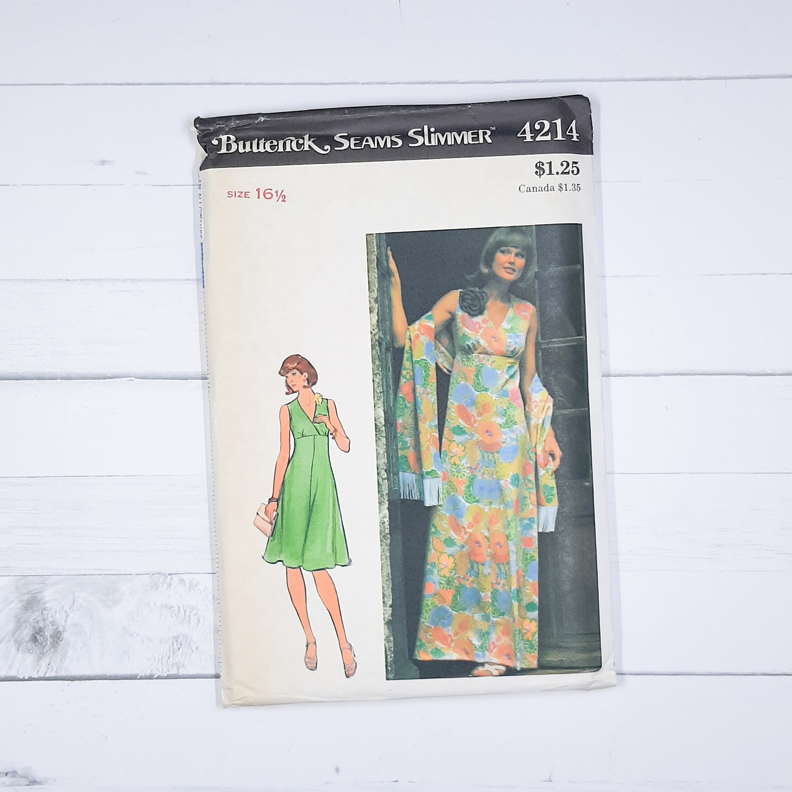 70s vintage shawl collar cotton gown