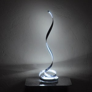 Contemporary Spiral Table Lamps, Modern Desk Lamp