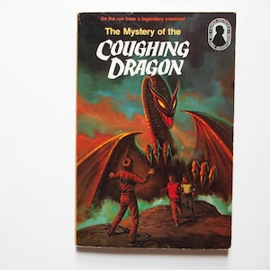 Mystery of the Coughing Dragon by Nick West - Alfred Hitchcock & The Three Investigators - 1981, First Printing - #14 VG Vintage Series Book