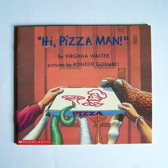 Hi Pizza Man by Virginia Walter Pictures by Ponder | Etsy