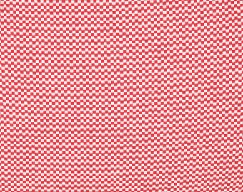 Red White-Elastic fine cuffs