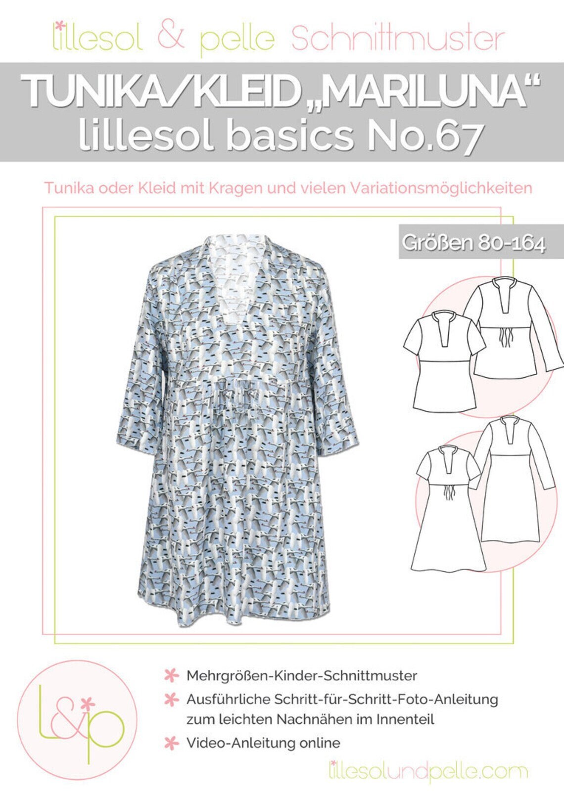 Cartamodello Donne Lillesol N.59: Cardigan Basic Da Cucire (Taglie 34-50) Con Istruzioni E Video