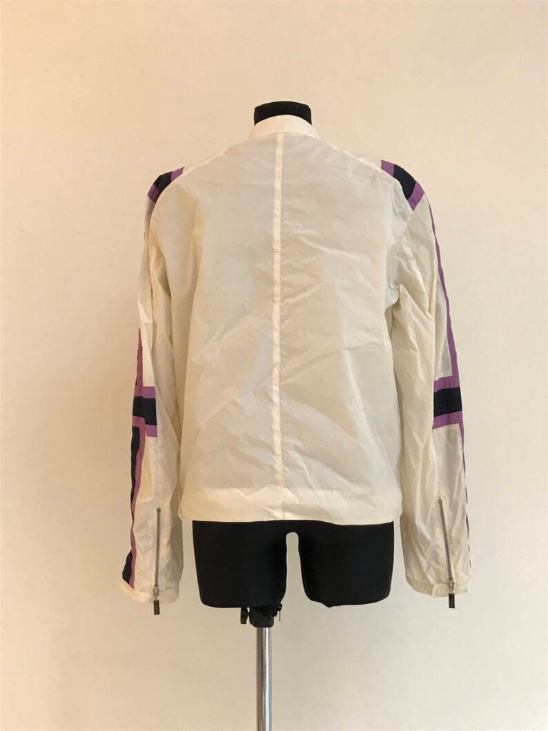 Brand Hugo Boss Jacket Running Parka Hipster Jacket 1980 Vintage Windbreaker Workout Jacket Trainer Jogging Tracksuit Medium Size Parka