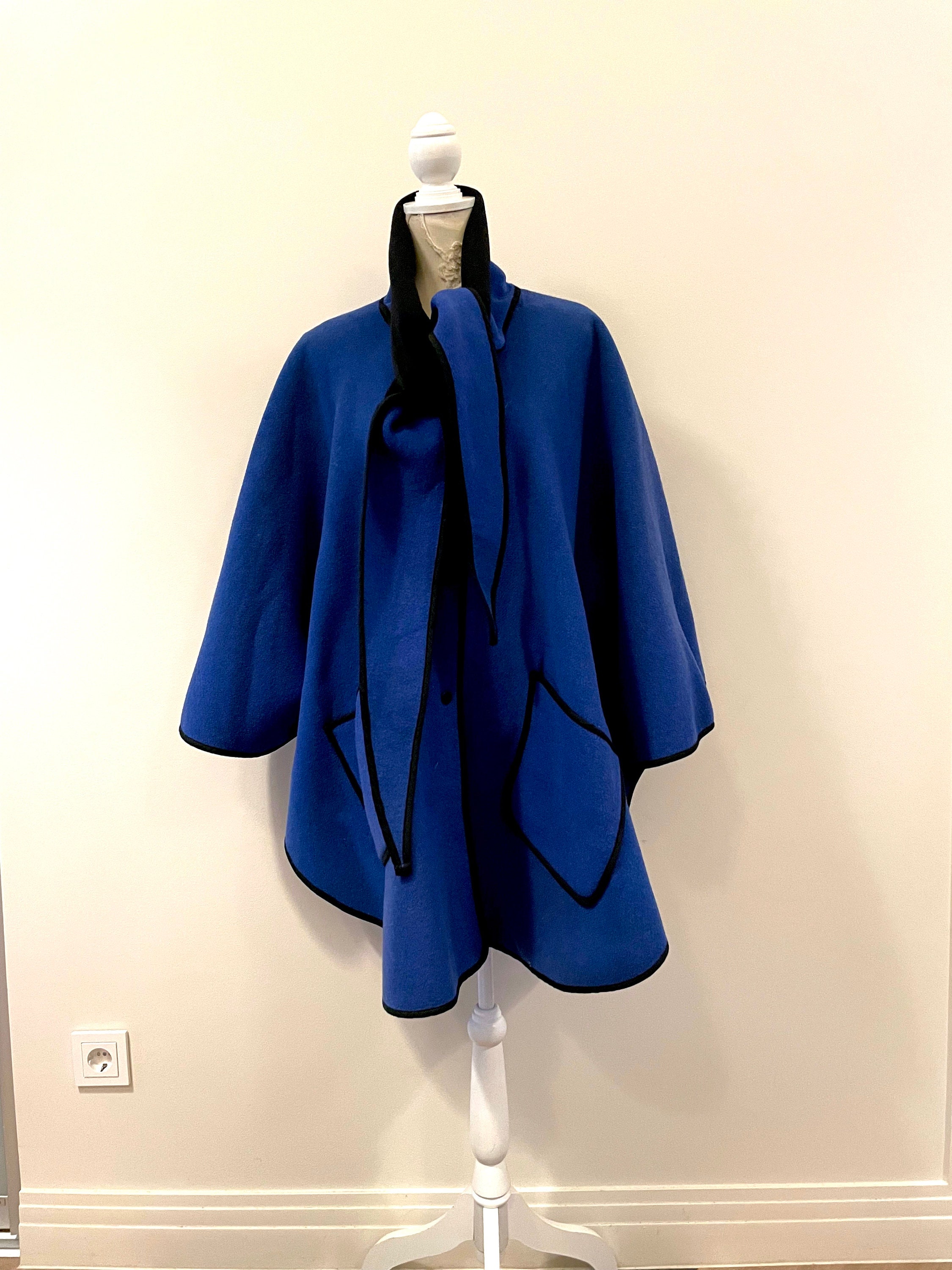 Cape Coat With Scarf - Etsy